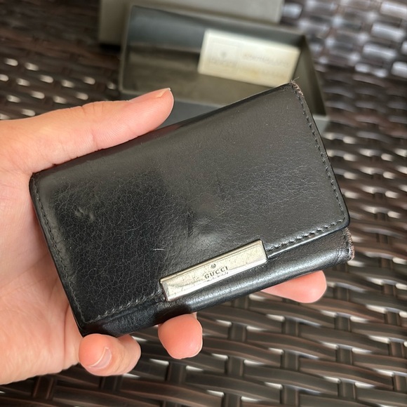 Gucci Key Holder/Key Case Leather with box - Picture 2 of 12